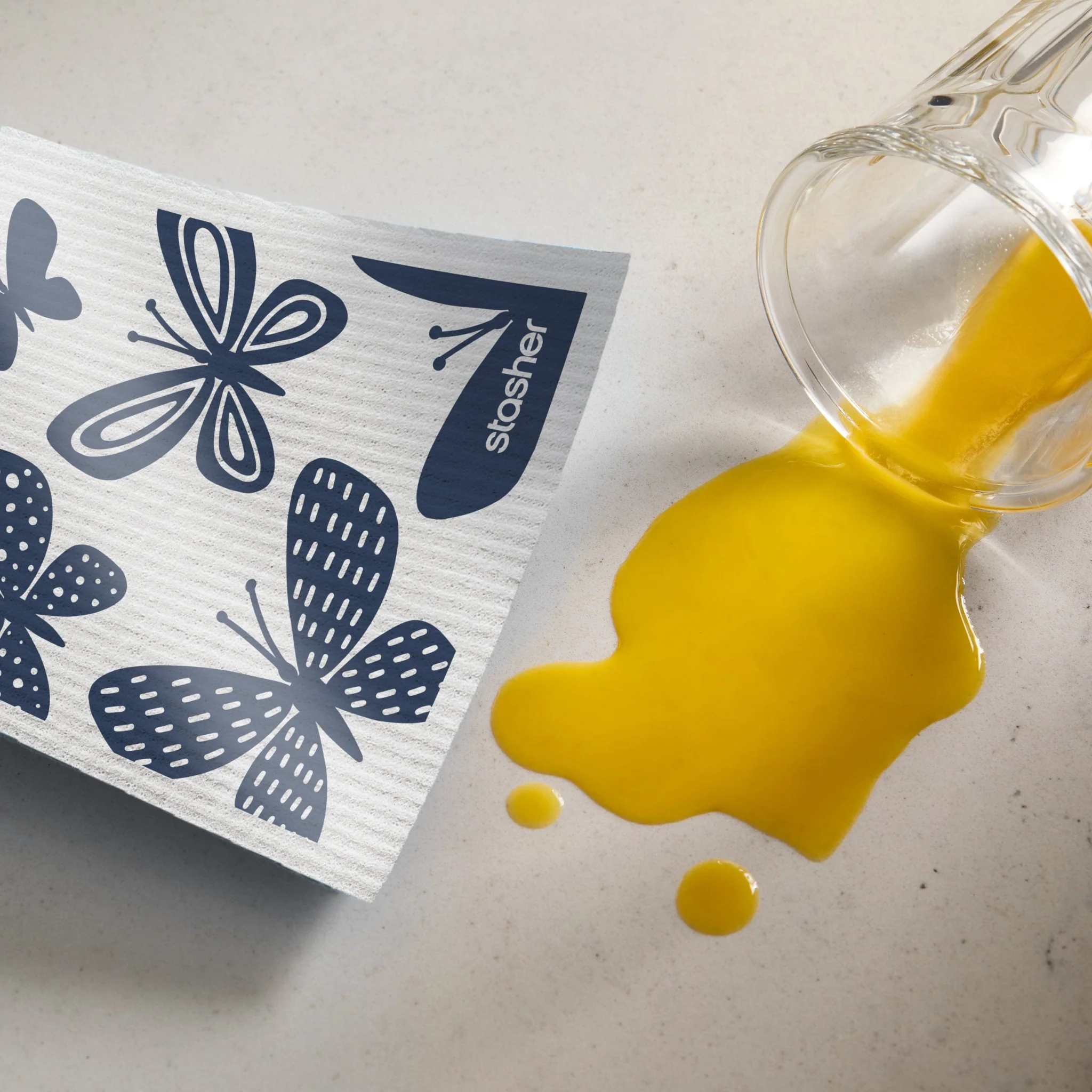 Reusable Swedish Dishcloth 3-Pack - Image 8