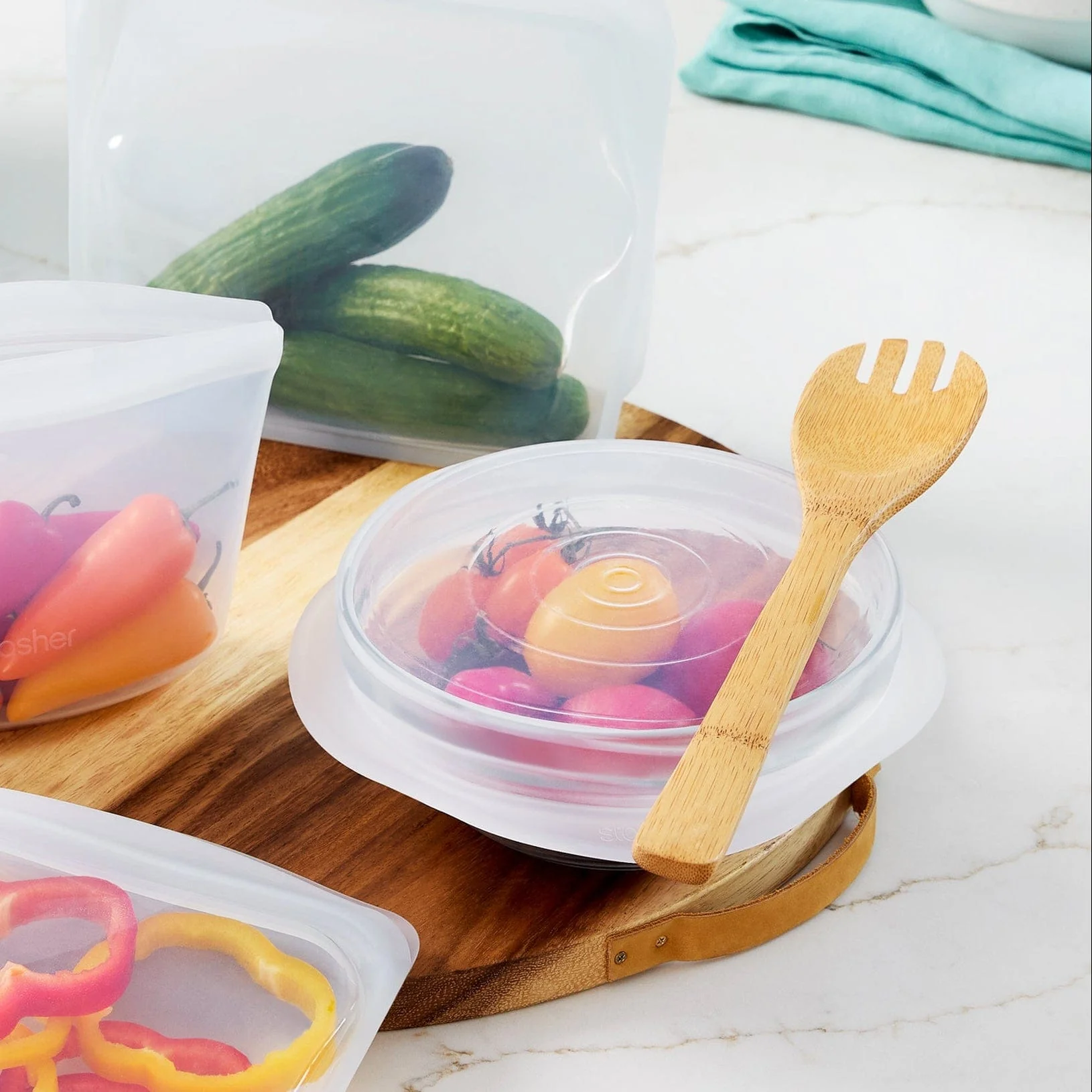 Circle Stretch Lids 4-Pack - Image 7