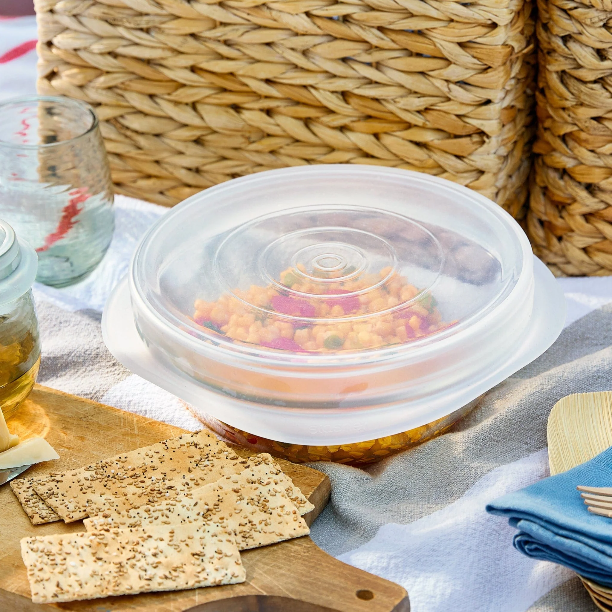 Large Circle Stretch Lids 3-Pack - Image 7